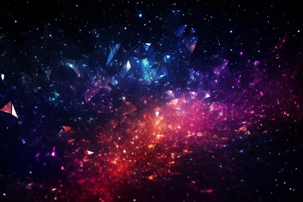 Cosmic Radiance Graphic by Ranya Art Studio · Creative Fabrica