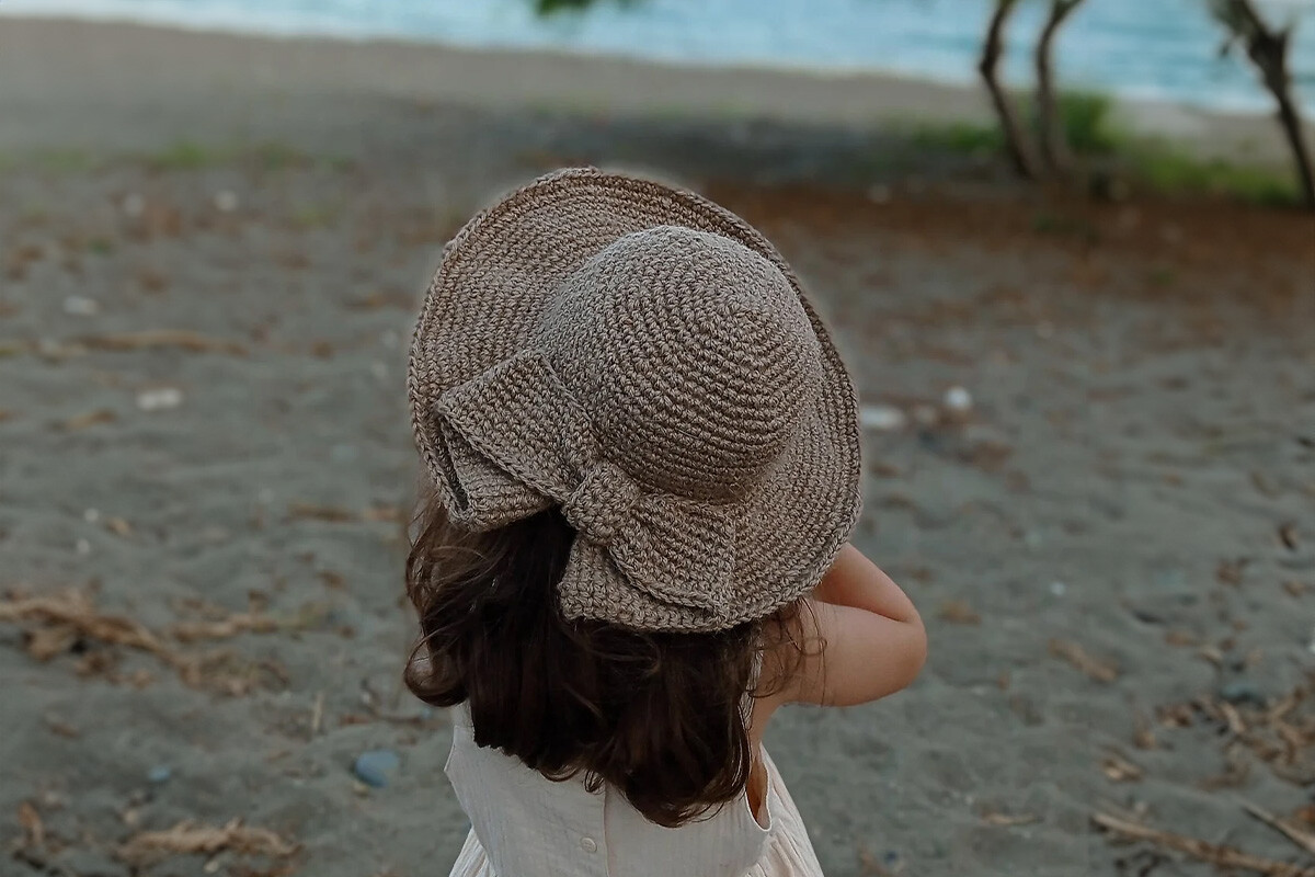 Crochet Coquette Sun Hat Pattern