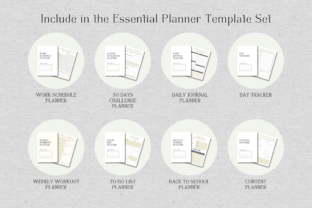 Essential Planner Bundle for Everyone Graphic by KDPISH · Creative Fabrica