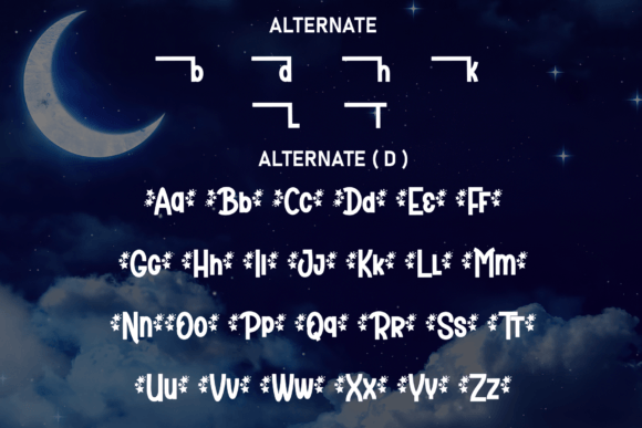 Good Night Font - Preview 6