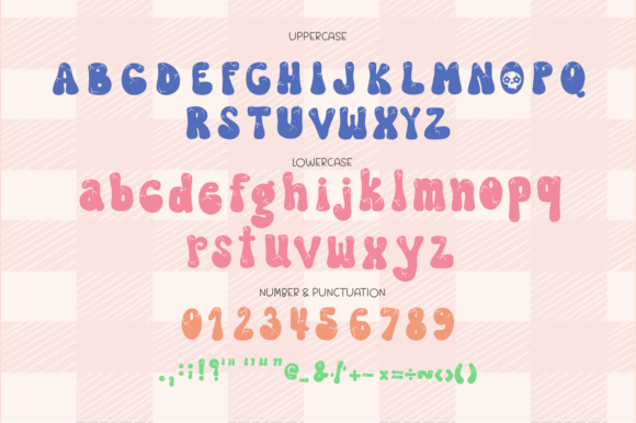Halloween Skull Font - Preview 1