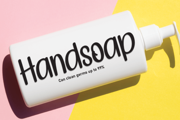 Handle Font - Preview 3