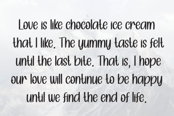 Handle Font - Preview 5
