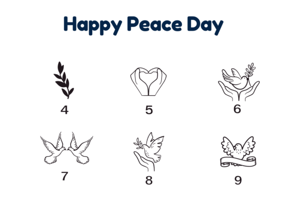 Happy Peace Day Font - Preview 3