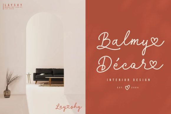 Layshy Font PNG with transparent background - Preview 3