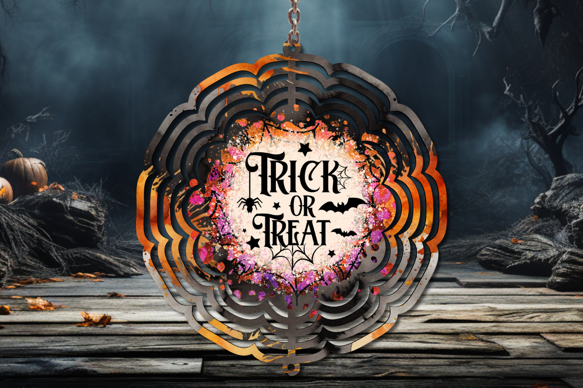 Trick or Treat Halloween Wind Spinner