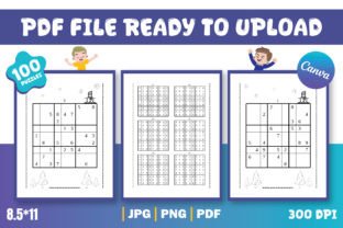 Winter Sudoku for Kids Editable Template Graphic by Endro · Creative ...