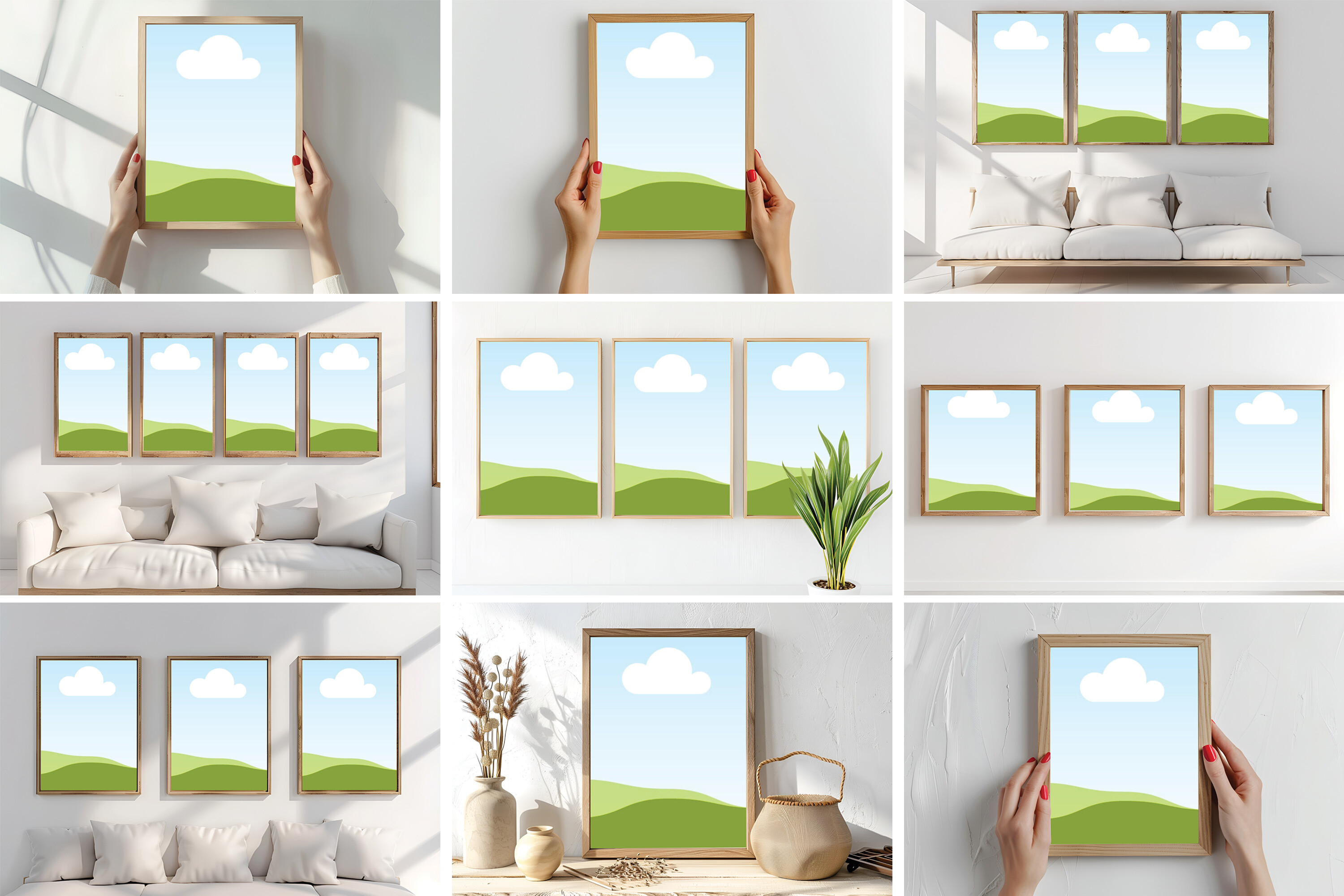 Bundle Frames Mockup Canva