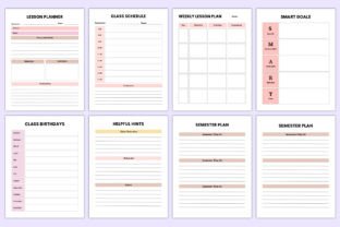 2025 Teacher Planner Canva Template Graphic by Mustafiz · Creative Fabrica