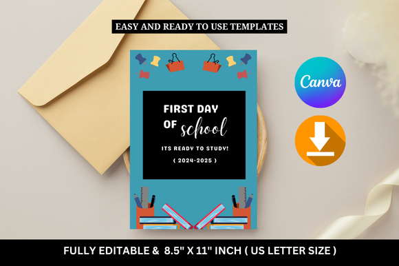 Back to School Canva Template Graphic by FolieDesign · Creative Fabrica
