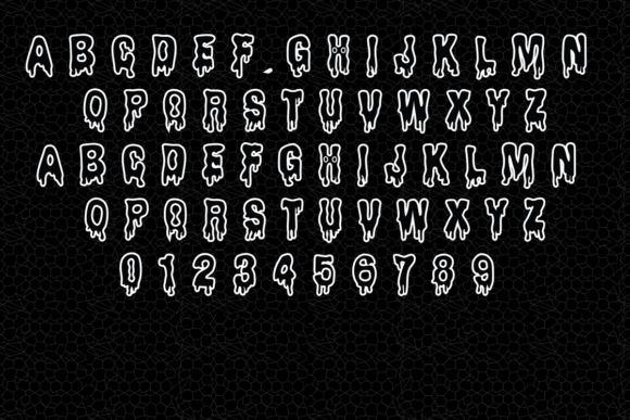 Halloween Night Font - Preview 1