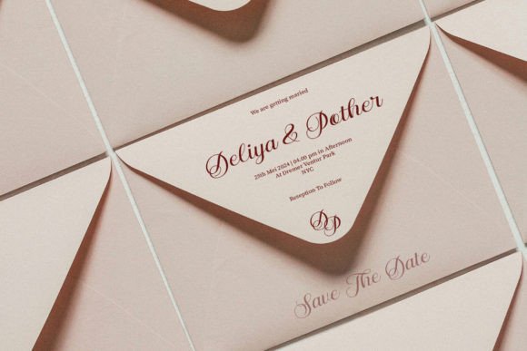Jasline Font PNG with transparent background - Preview 3