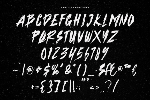 Lighten Font PNG with transparent background - Preview 5