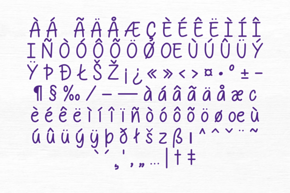 Note Book Font PNG with transparent background - Preview 2