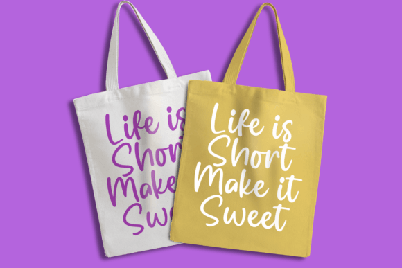 Purple Squad Font PNG with transparent background - Preview 4