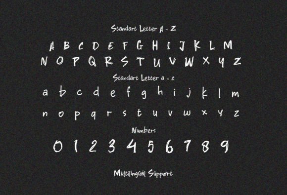 Scripble Font PNG with transparent background - Preview 5