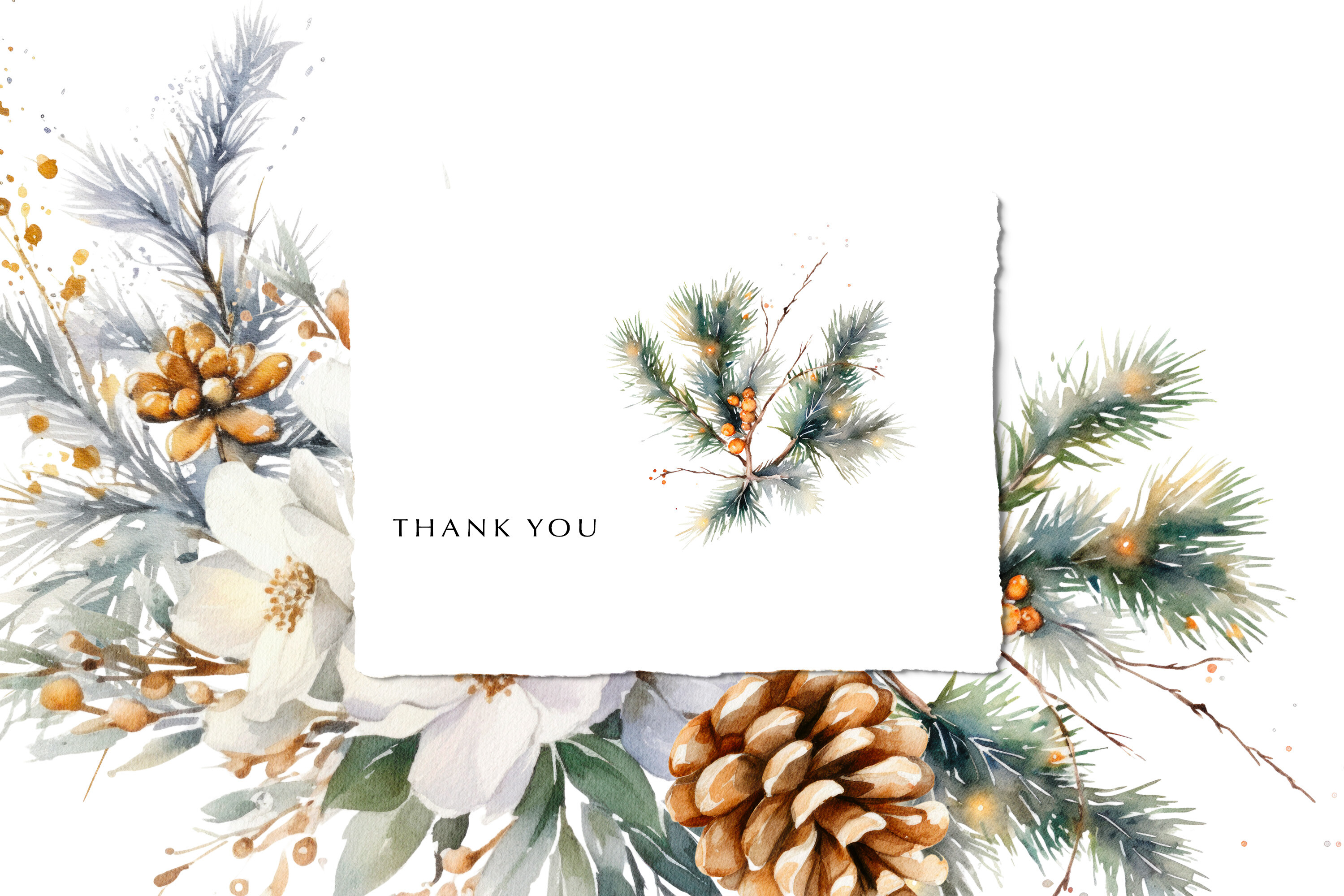 Watercolor Christmas Clipart Collection - photo 5