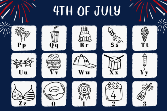 4th of July Font - Preview 2