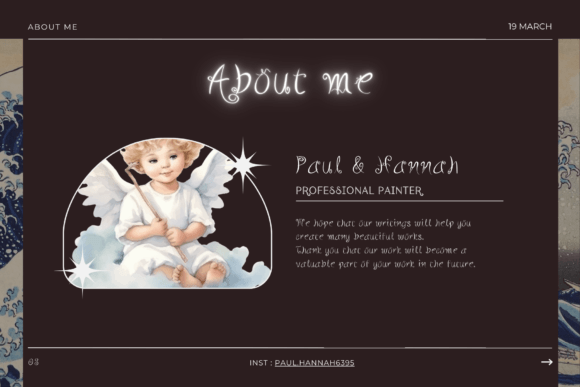 Angel Breath Font PNG with transparent background - Preview 2