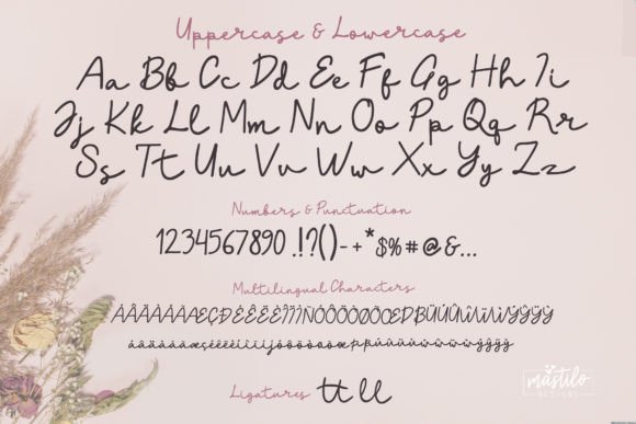 Asthelia Font - Preview 2