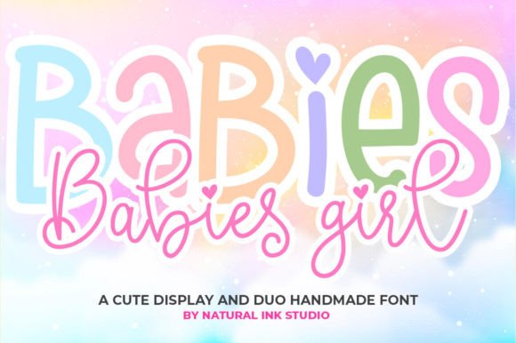 Babies Girl Font - Preview 5