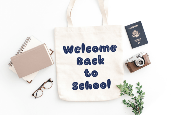 Back to School Font - Preview 3