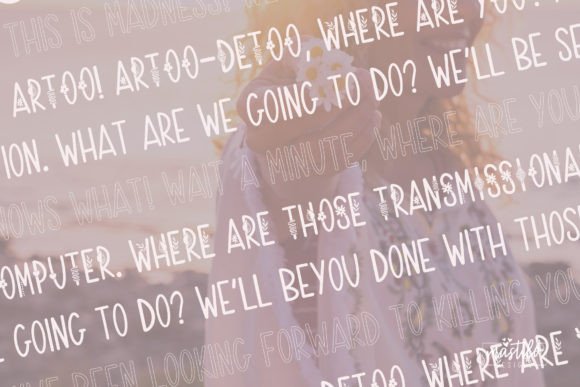 Boho Charm Font - Preview 6