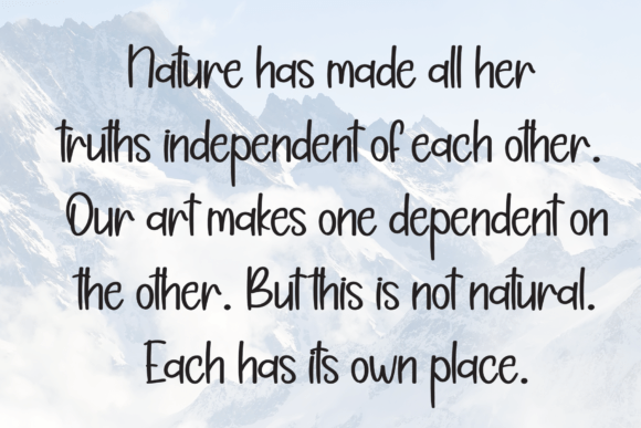 Book Signature Font - Preview 5