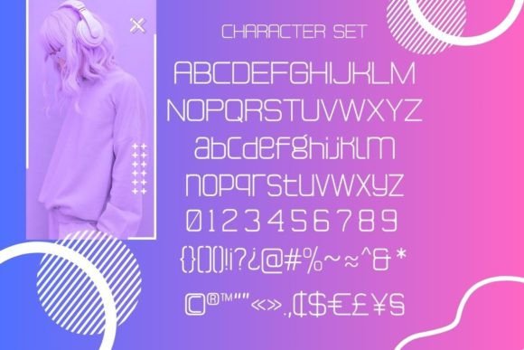 Boring's Font PNG with transparent background - Preview 2