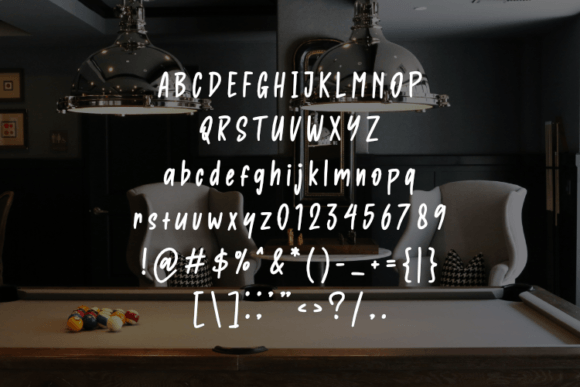 Boymag Font PNG with transparent background - Preview 1