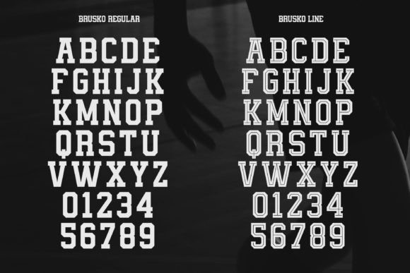 Brusko Font - Preview 6