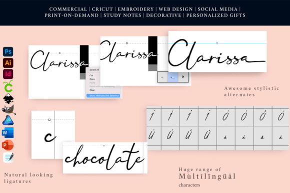 Clarissa Mae Font - Preview 1