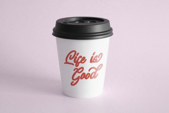Cutaway Style Font - Preview 6