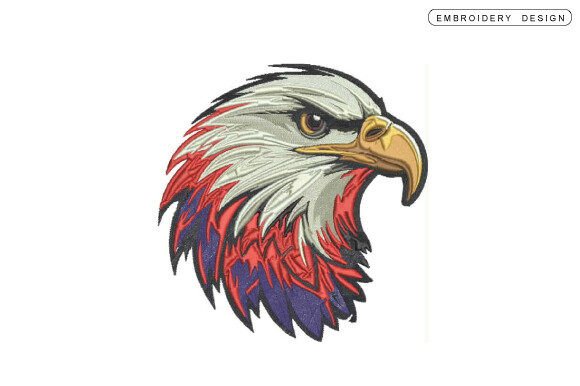 Eagle Embroidery Design