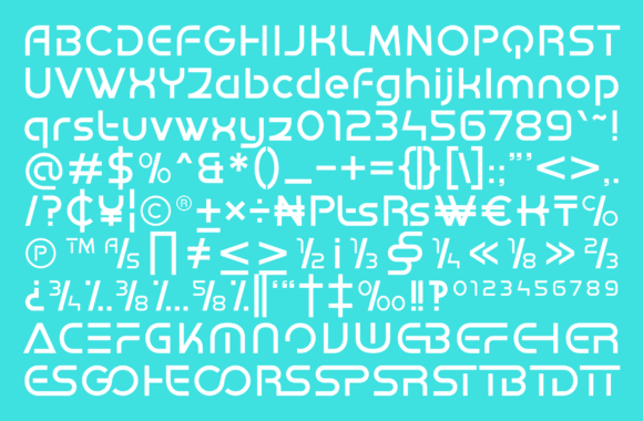Espacion Font - Preview 5