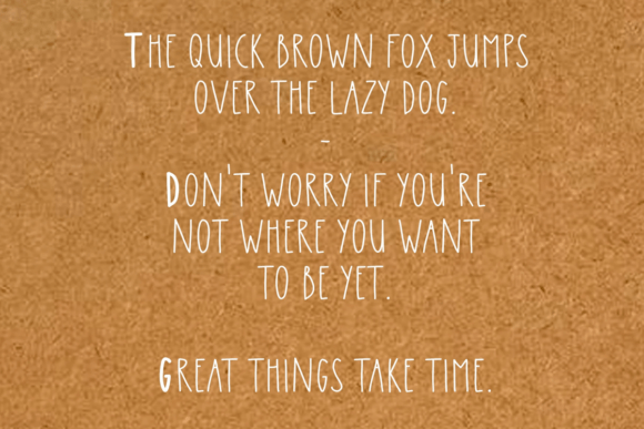 Farmhouse Font - Preview 2