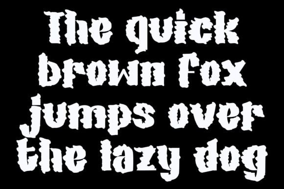 Ghost Smoke Font PNG with transparent background - Preview 3
