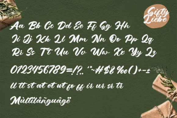Gifty Liebe Font - Preview 5