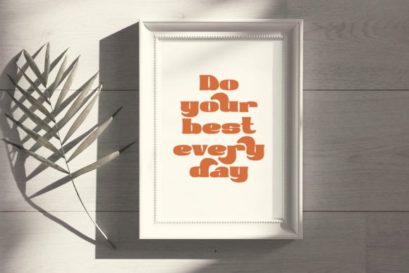 Golden Sunny Font - Preview 2