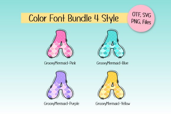 Groovy Mermaid Font - Preview 1