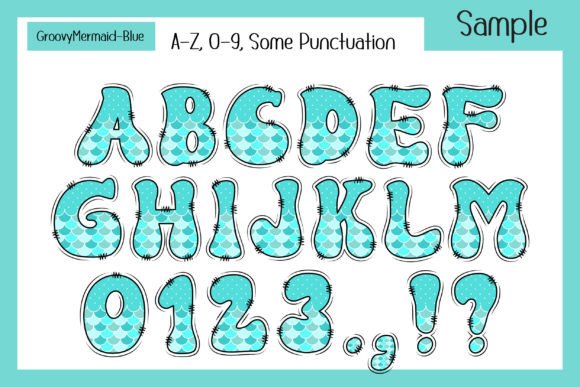 Groovy Mermaid Font - Preview 3