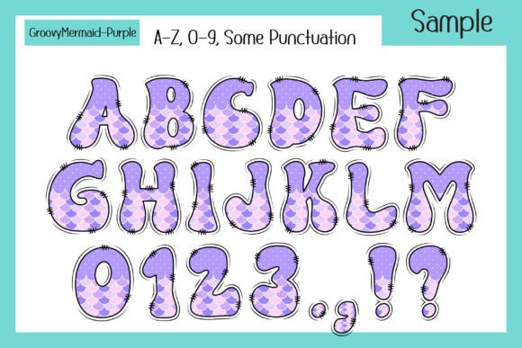 Groovy Mermaid Font - Preview 4