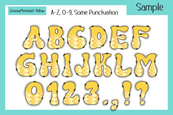 Groovy Mermaid Font - Preview 5