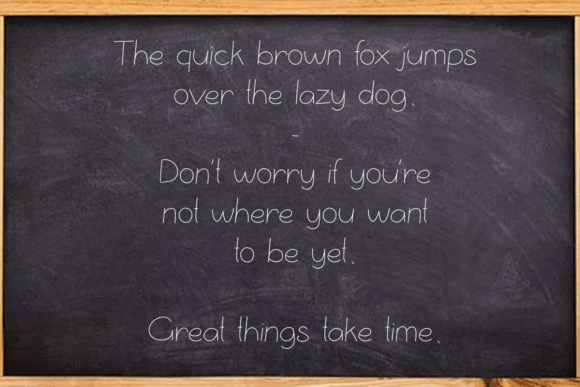 Handwriting Font - Preview 2