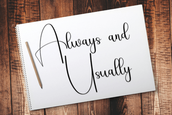Handwriting Font - Preview 5