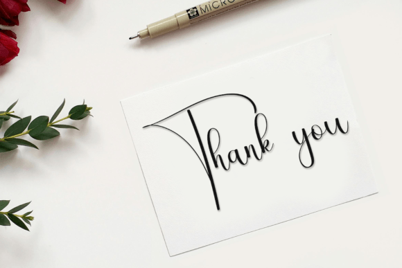 Handwriting Font - Preview 6