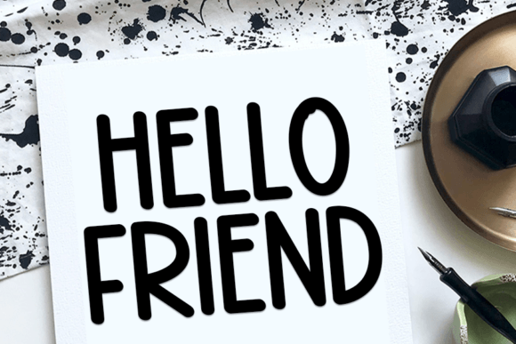 Helpme Font PNG with transparent background - Preview 3