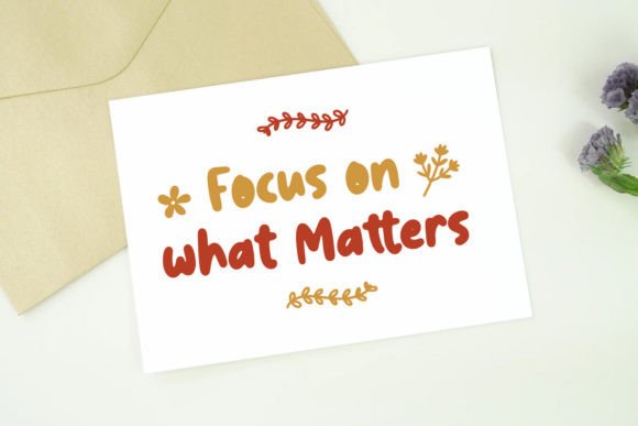 Hoselia Quotes Font PNG with transparent background - Preview 2