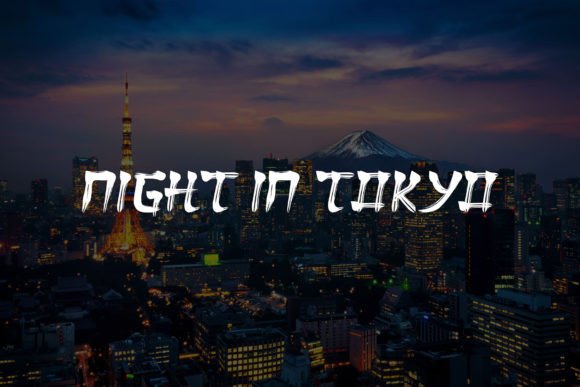 Kurhamo Brush Font PNG with transparent background - Preview 6