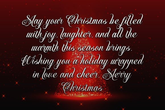 Mistletoe Magic Font PNG with transparent background - Preview 2
